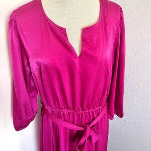 Lucky Brand Women's Fuscia color dress